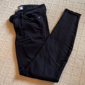 Paige Skyline cropped jeans - black